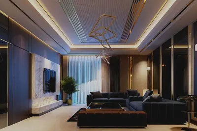 Desain Ruang Tamu Mewah Elegan Untuk Di Coba