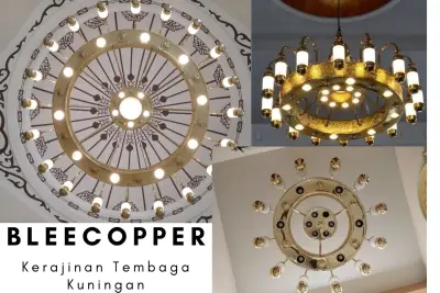 Replika Lampu Masjid Nabawi Kuningan