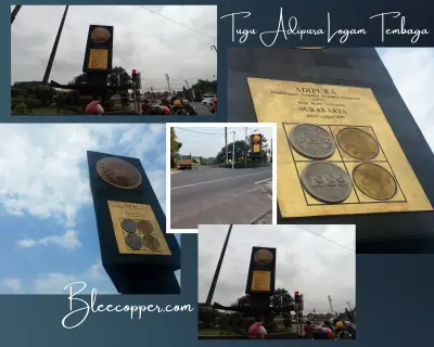 Pengrajin Tugu Adipura Tembaga dan Kuningan