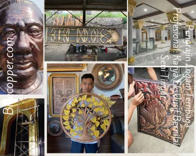 Pengrajin Logam Tembaga Profesional: Karya Eksklusif Bernilai Seni Tinggi