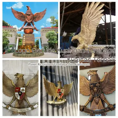 Logo Garuda Kuningan Premium Pesan Secara Kustom!