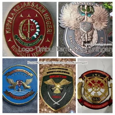 Logo Timbul Tembaga Custom: Desain Eksklusif dan Mewah