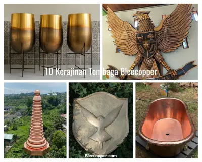 10 Kerajinan Dari Logam Tembaga Kuningan
