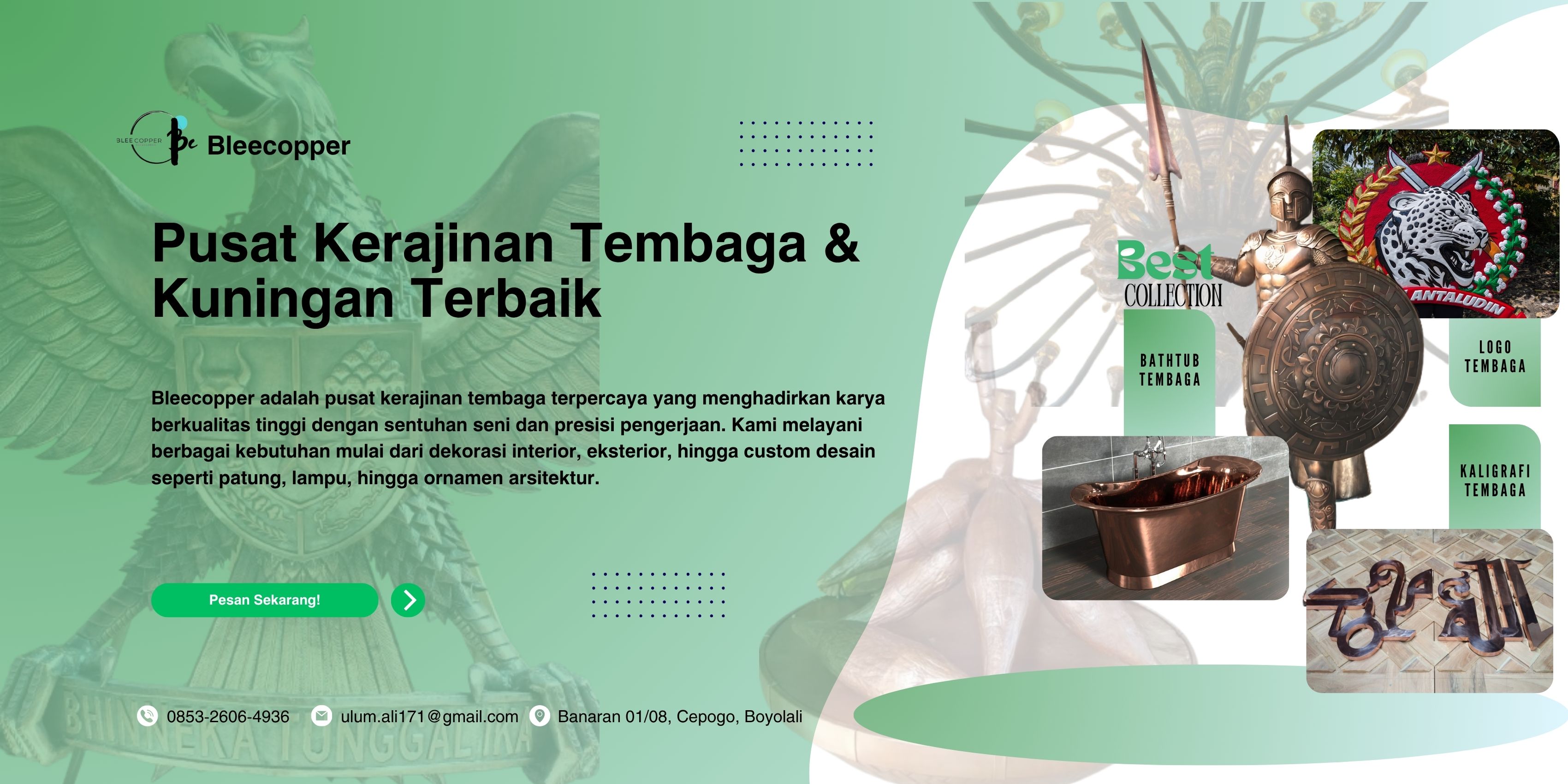 Pusat Kerajinan Tembaga Kuningan Bleecopper