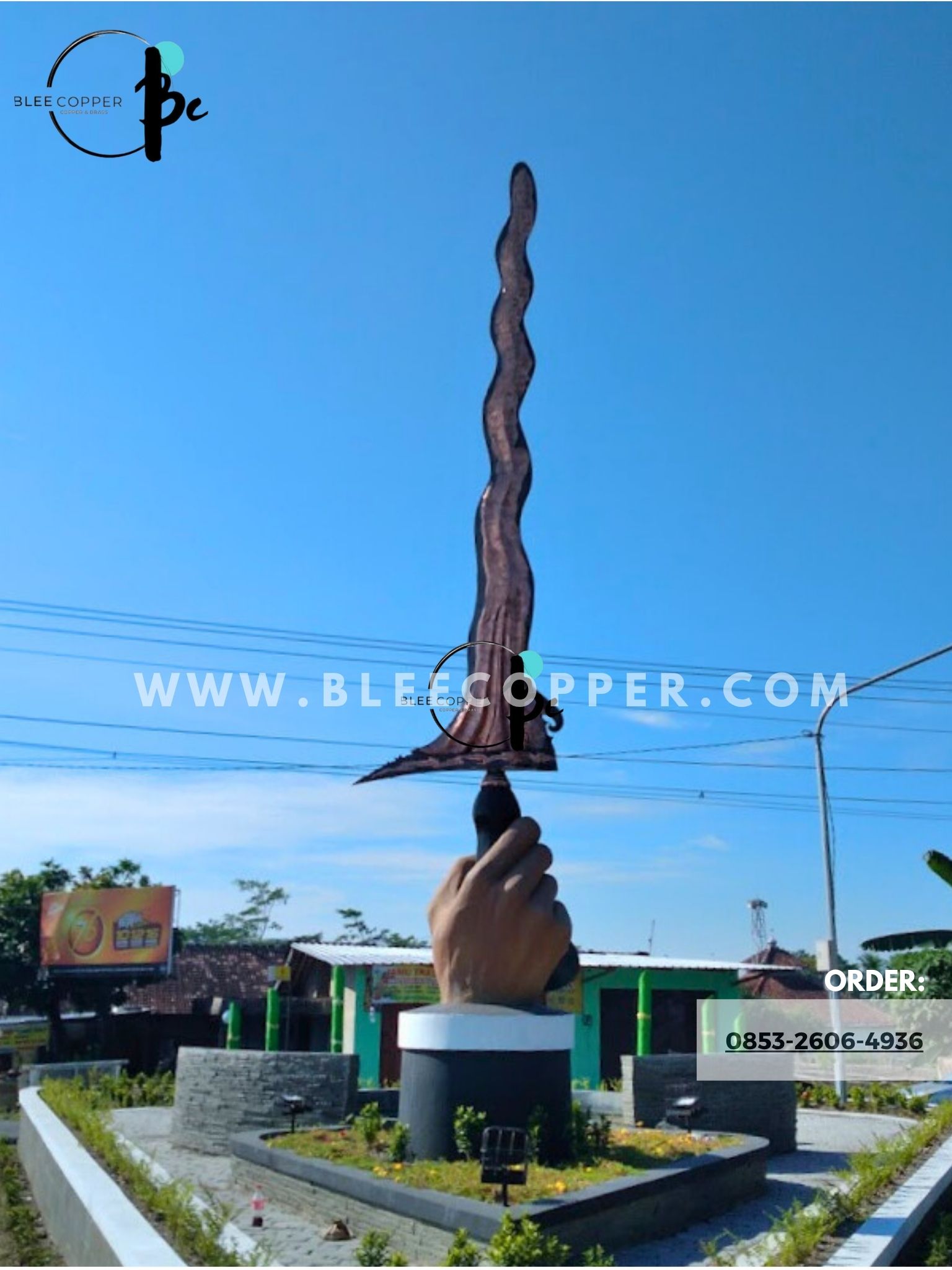 Monumen Keris Tembaga