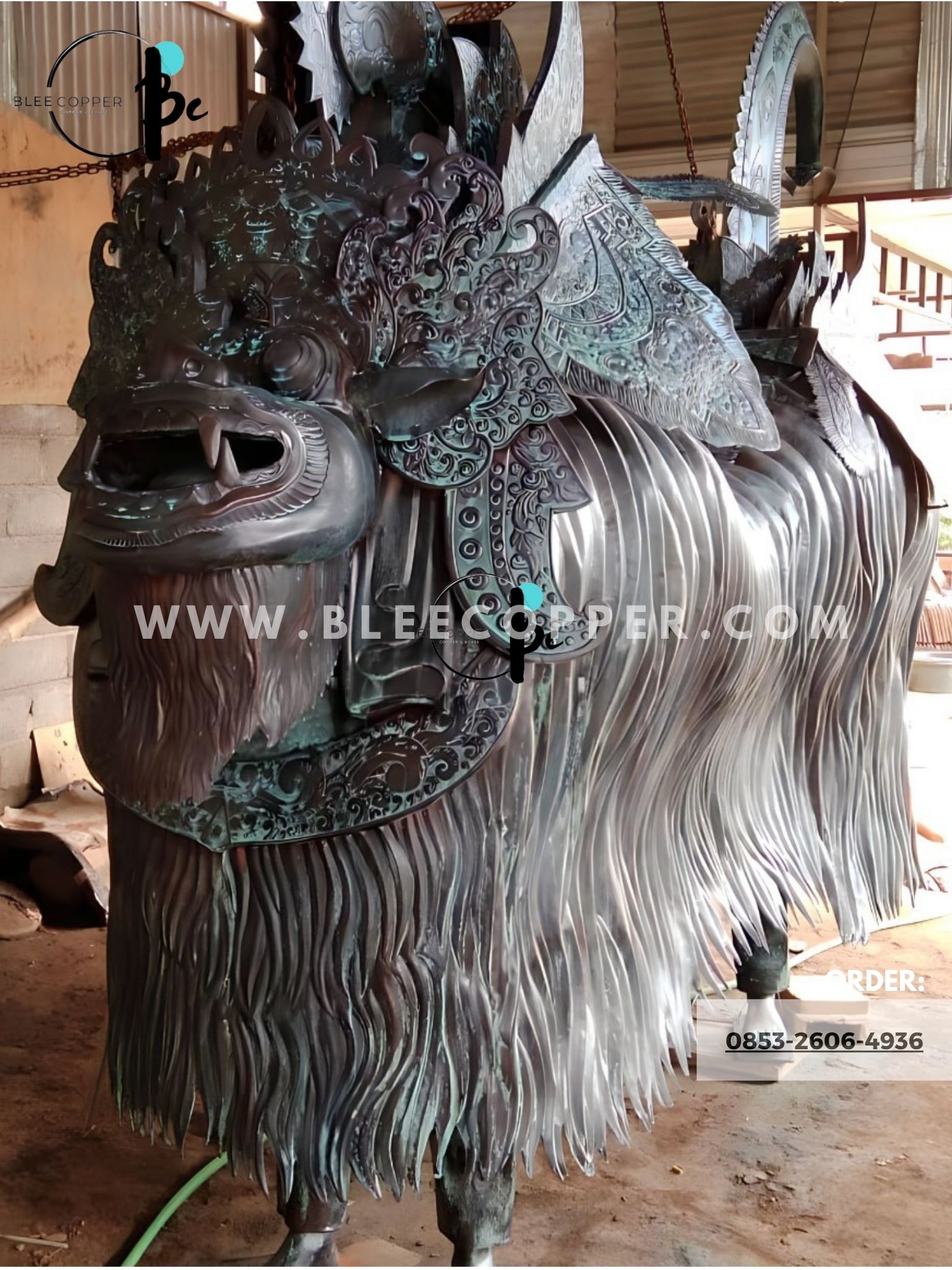 Patung Barong Tembaga