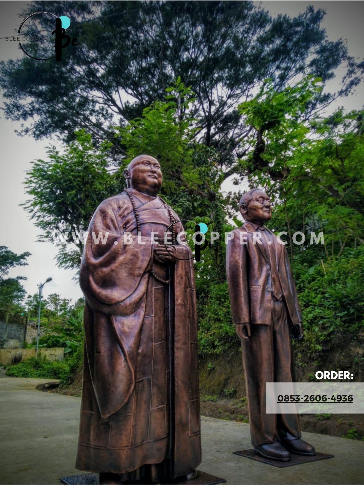 Patung Tokoh Tembaga