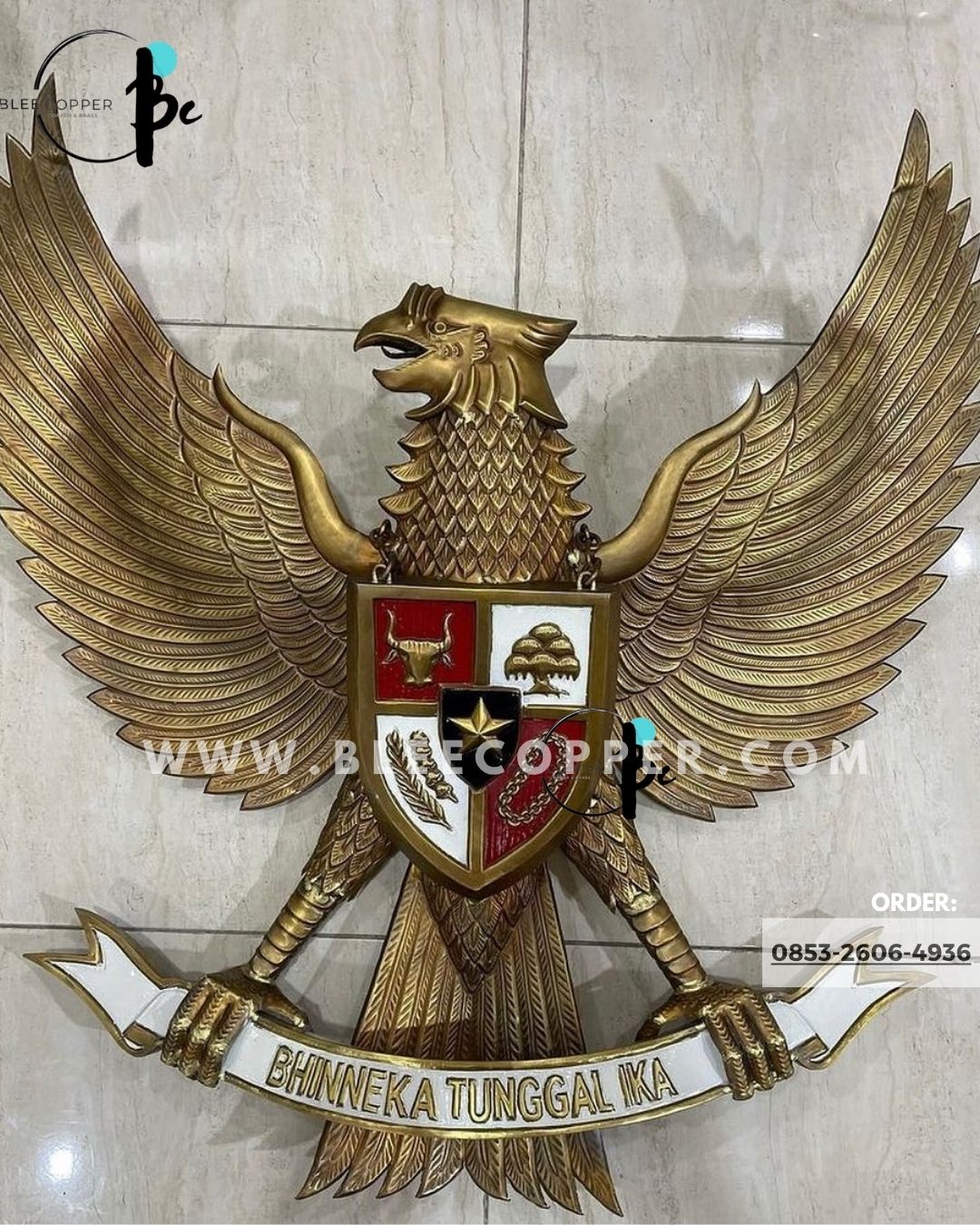 Logo garuda tembaga