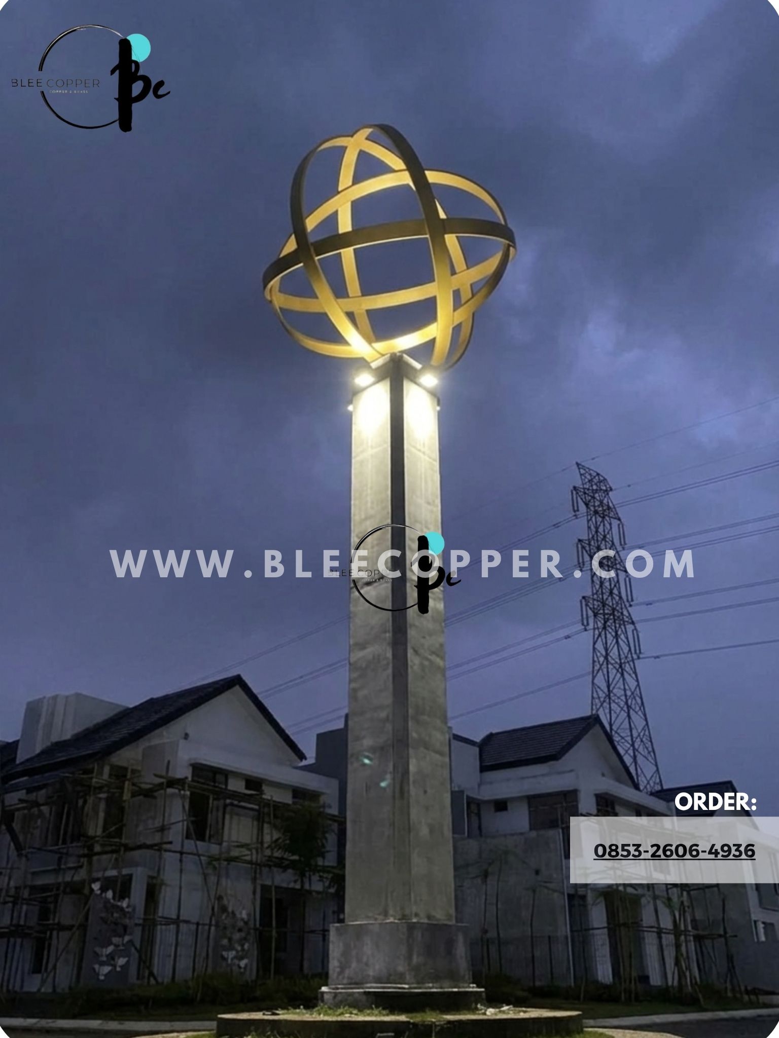 Monumen Globe Custom Kuningan