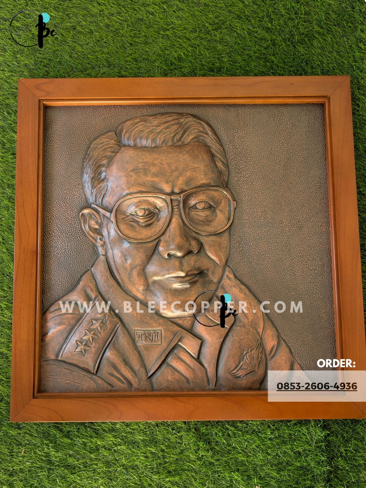 Custom Relief Tembaga