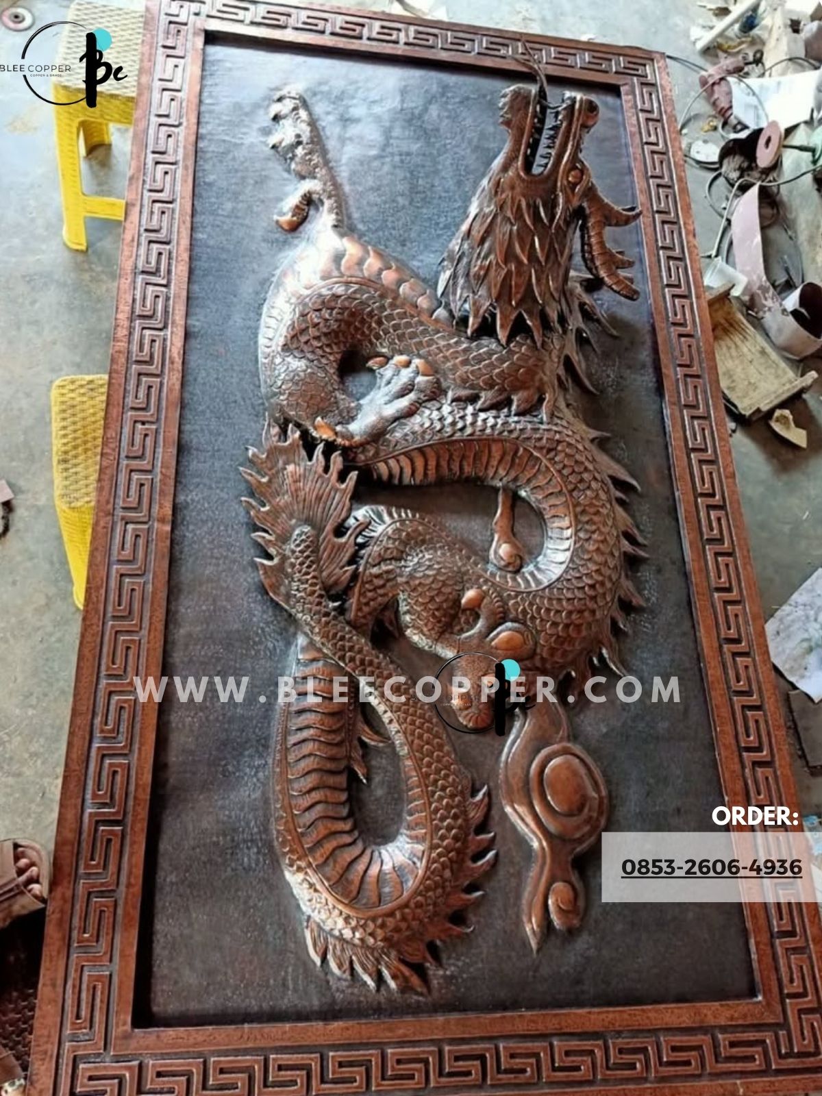 Relief Naga Tembaga