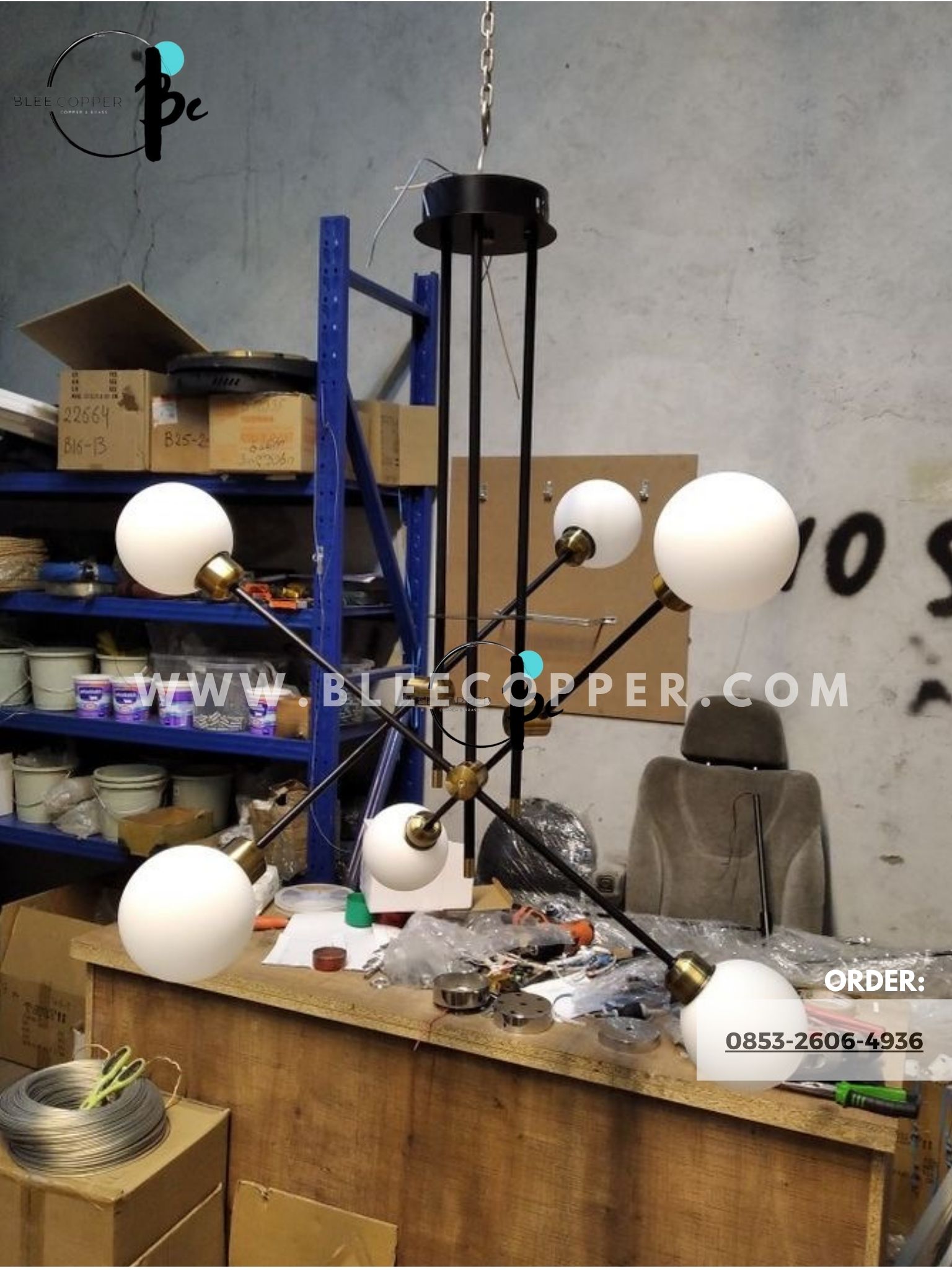 Lampu gantung tembaga Lampu gantung tembaga