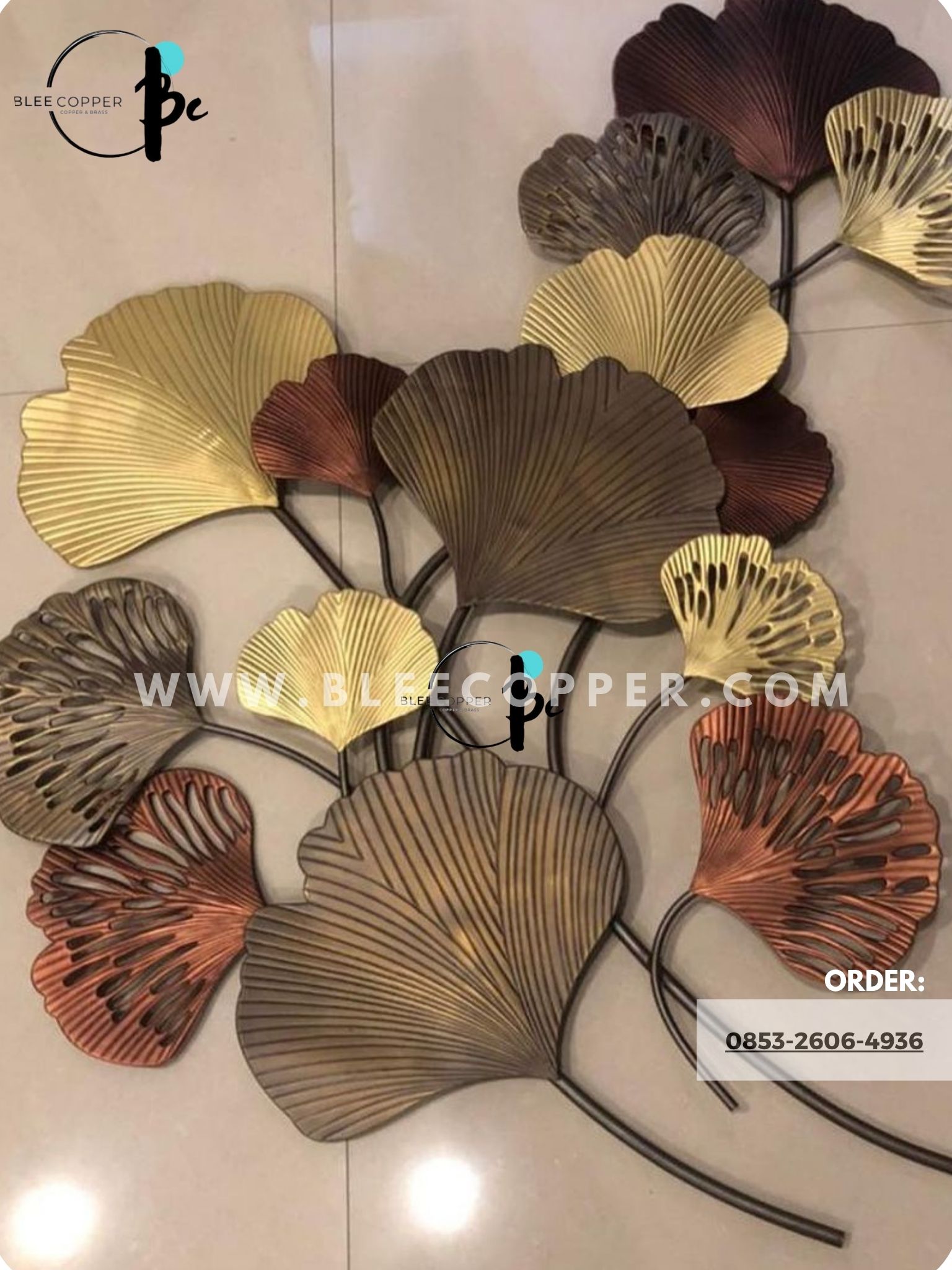 Hiasan Dinding Kuningan Tembaga