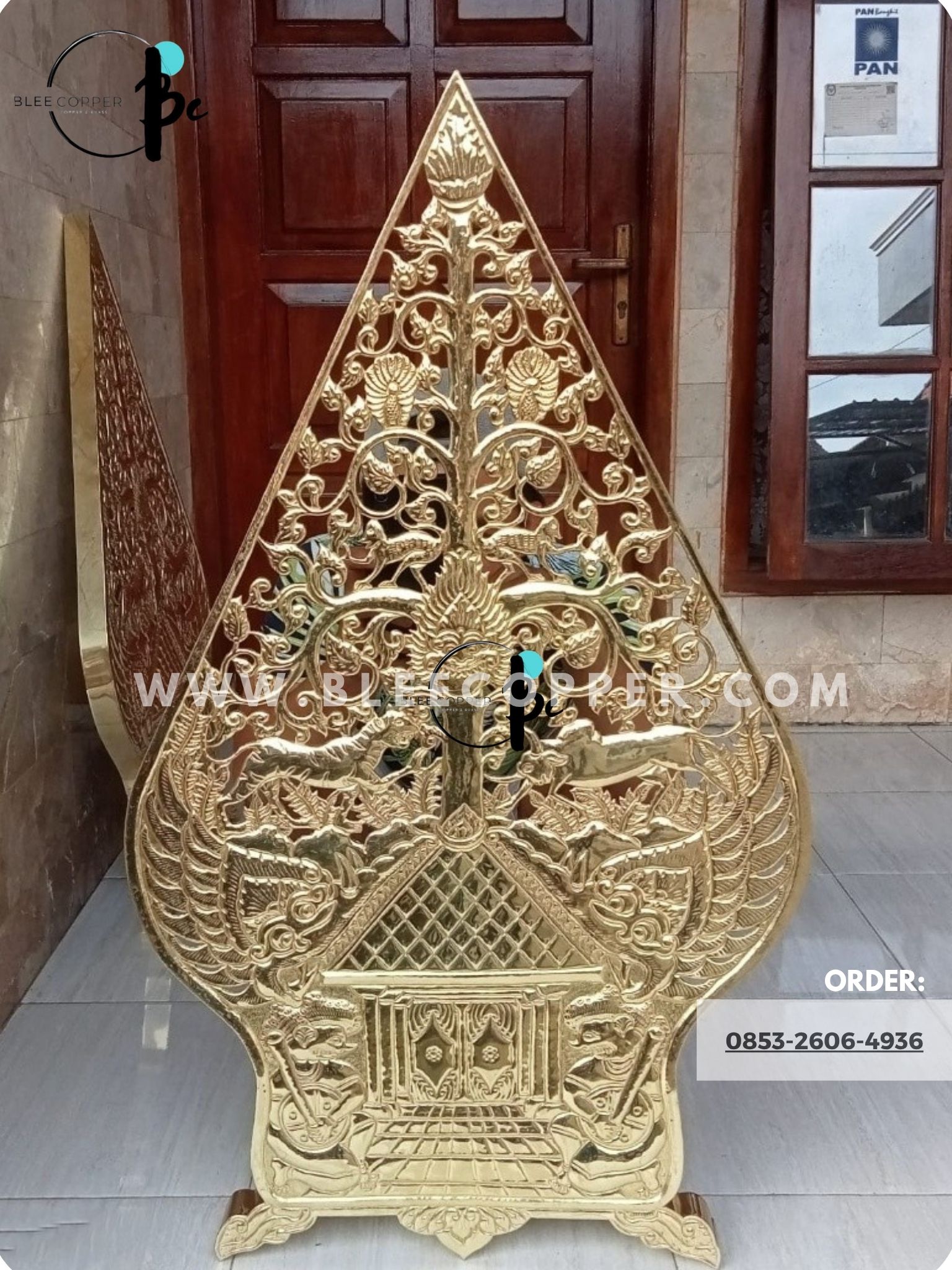 Custom Gunungan Wayang Tembaga