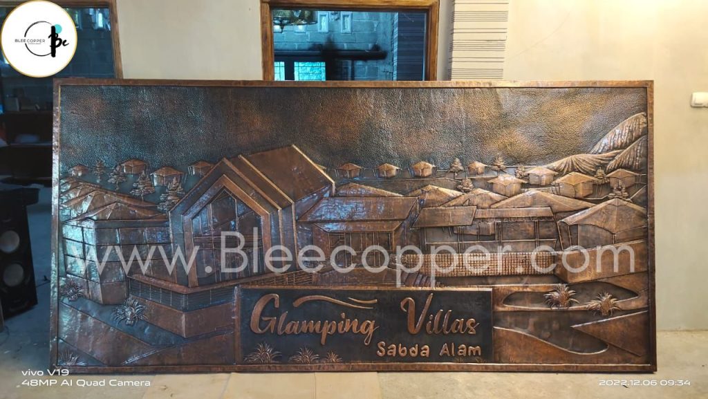 Logo Relief Tembaga
