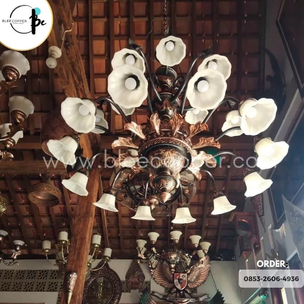 Lampu Robyong Tembaga