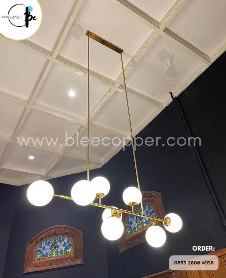 Lampu Gantung Kuningan Gereja