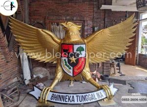 Logo Garuda Kuningan Tembaga By Bleecopper