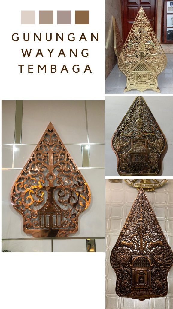 Ide Desain Gunungan Wayang Tembaga