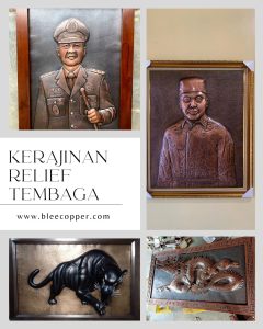 Kerajinan Relief Tembaga Seni Ukir Logam Bernilai Tinggi