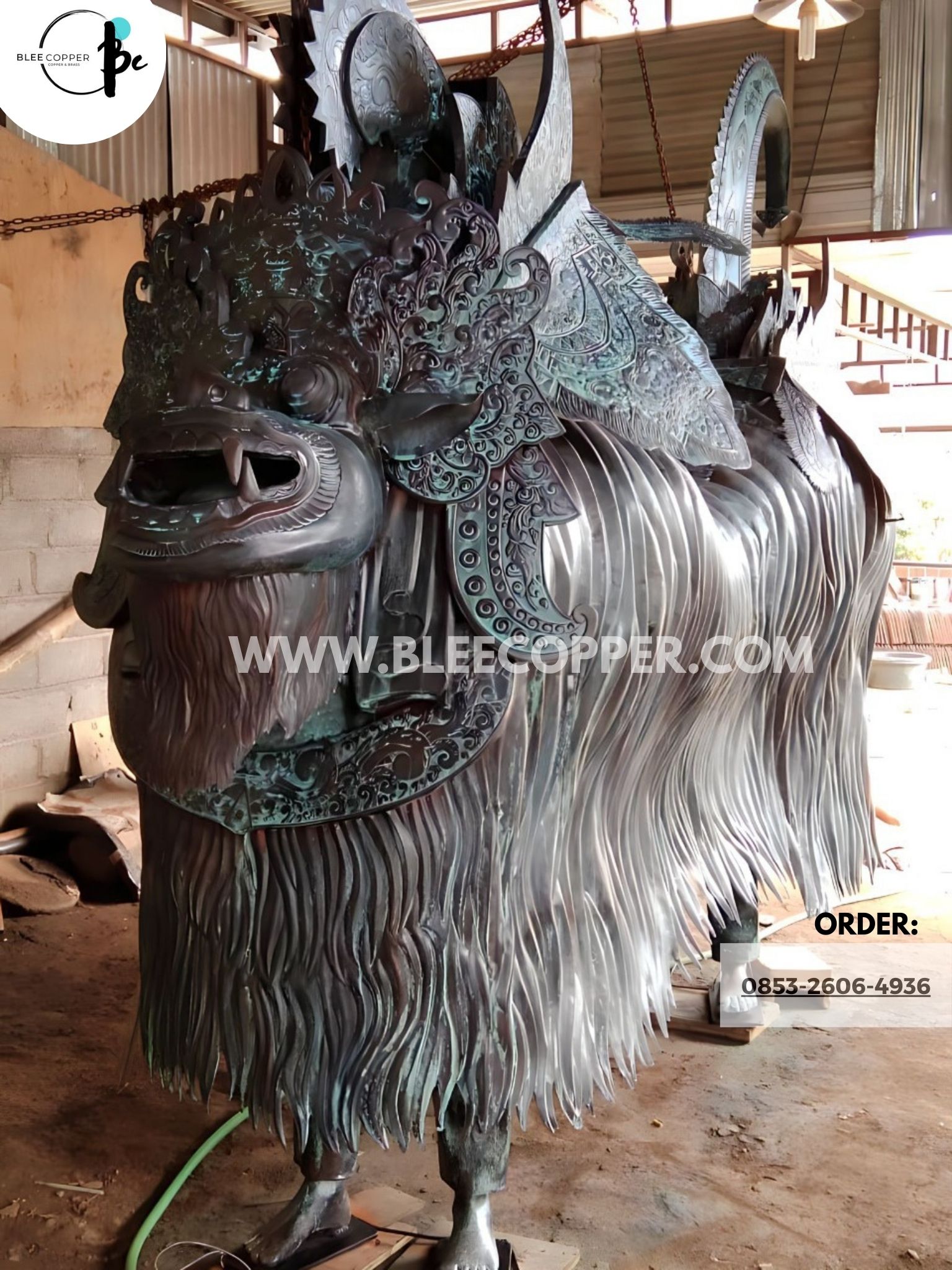 Patung Barong Tembaga