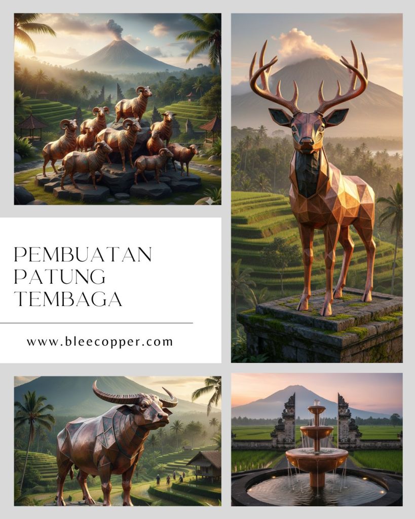 Teknik Pembuatan Patung Tembaga Penuh Nilai Seni