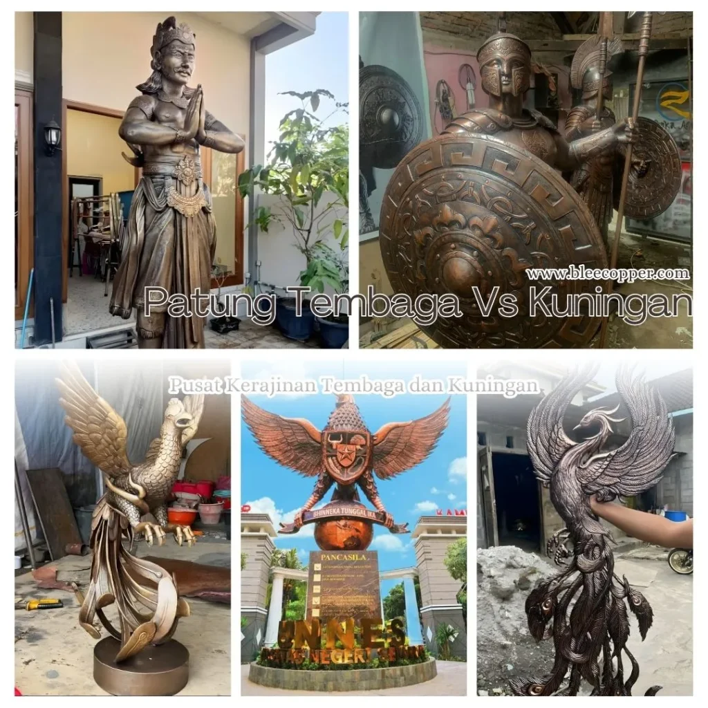 Perbedaan Patung Tembaga dan Kuningan Untuk Dekorasi